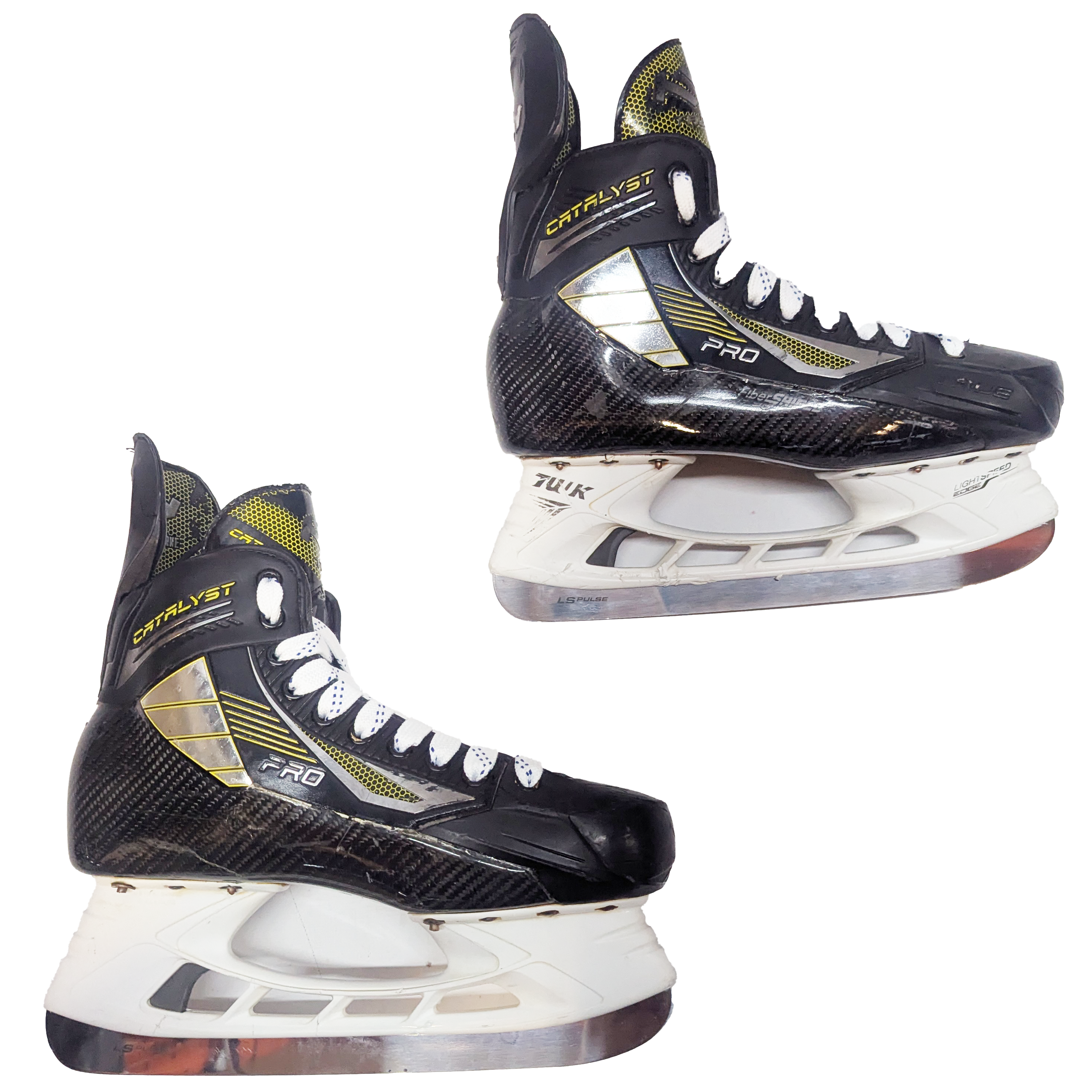 True Catalyst Pro - Patins de hockey NCAA Pro Stock d'occasion - Taille 8